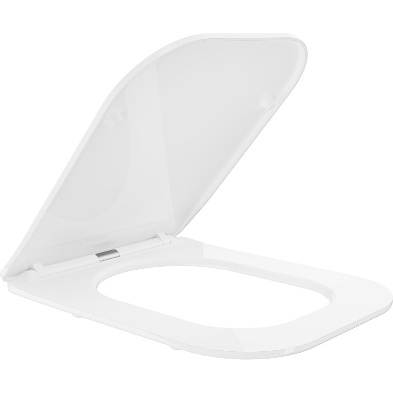 Mexen slow-closing slim seat, duroplast, white gloss - 39060100