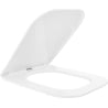 Mexen slim slow-closing toilet seat, duroplast, white gloss - 39060100
