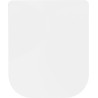 Mexen slow-closing slim seat, duroplast, white gloss - 39060100