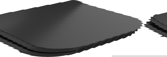 Mexen soft close toilet seat, Thermosetting polymer, Black - 39060185