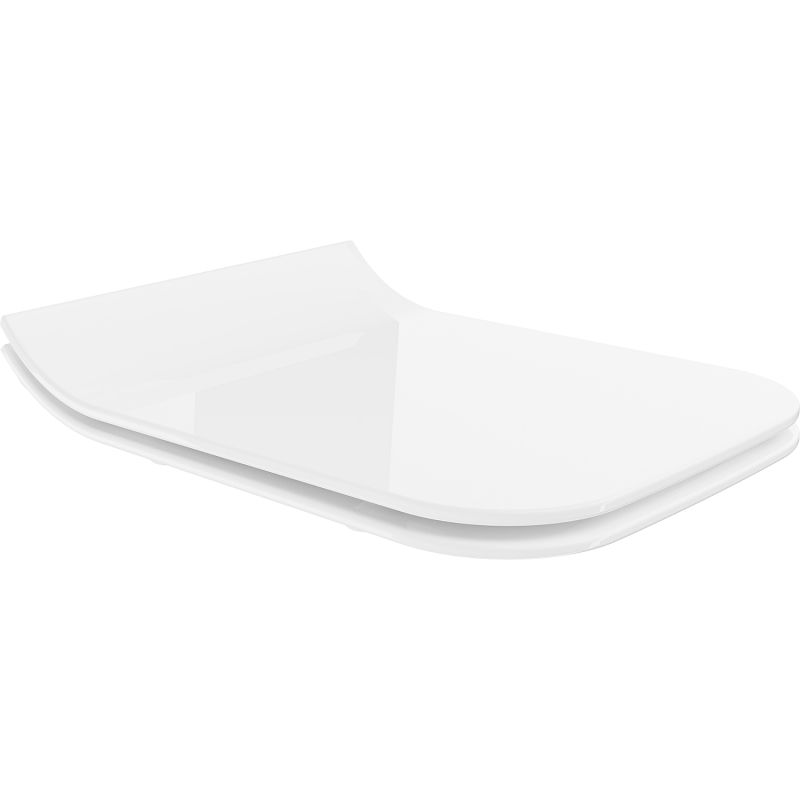 Mexen soft close toilet seat, Thermosetting polymer, White - 39080100
