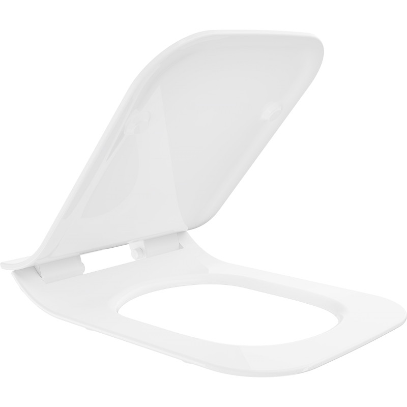 Mexen soft-close slim seat, duroplast, white gloss - 39080100