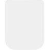Mexen slim slow-closing toilet seat, duroplast, white gloss - 39090100