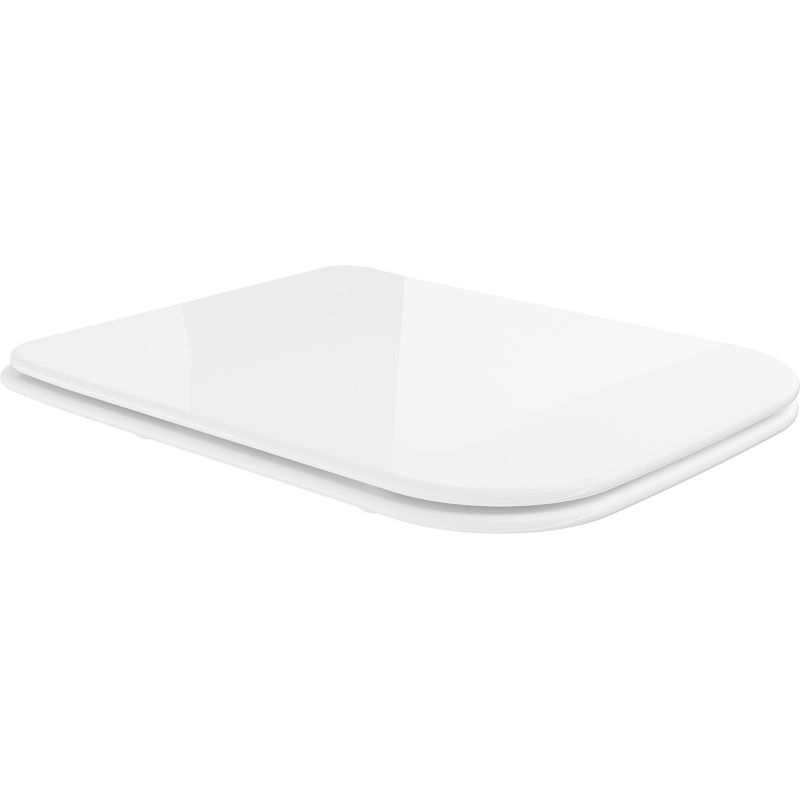 Mexen soft close toilet seat, Thermosetting polymer, White - 39090100