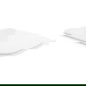 Mexen soft close toilet seat, Thermosetting polymer, White - 39090100