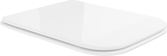 Mexen slow-closing slim seat, duroplast, white gloss - 39090100