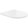 Mexen soft-close slim seat, duroplast, white gloss - 39040100
