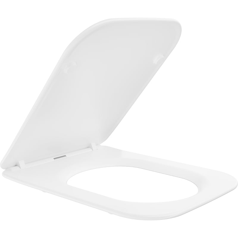 Mexen slim slow-closing toilet seat, duroplast, white gloss - 39090100