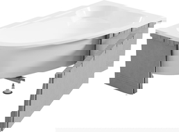 Mexen X-ST Styrofoam Casing for Corner Bathtub 240 cm, White - 55022-00