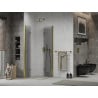 Mexen Lima Duo folding shower cubicle 90 x 90 cm, Transparent, Gold - 856-090-090-50-00-02