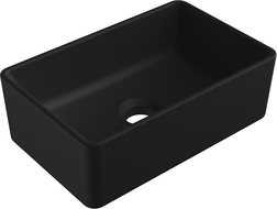 Mexen Nadia countertop washbasin 36 x 23 cm, Black matt - 21613685