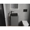 Mexen Nadia countertop washbasin 36 x 23 cm, black matte - 21613685