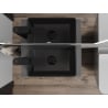 Mexen Nadia countertop washbasin 36 x 23 cm, black matte - 21613685