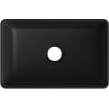 Mexen Nadia countertop sink 36 x 23 cm, black matte - 21613685