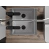 Mexen Nadia countertop washbasin 36 x 23 cm, Light Grey matt - 21613661