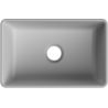 Mexen Nadia countertop washbasin 36 x 23 cm, light grey matte - 21613661