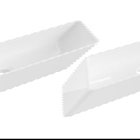 Mexen Nadia countertop washbasin 46 x 23 cm, White - 21614600