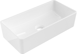 Mexen Nadia countertop washbasin 46 x 23 cm, White - 21614600