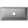 Mexen Nadia countertop basin 46 x 23 cm, light grey matte - 21614661