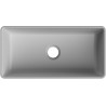 Mexen Nadia countertop washbasin 46 x 23 cm, light gray matte - 21614661