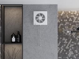 Mexen EXS 150 bathroom fan, pull switch, white - W9604-150K-00