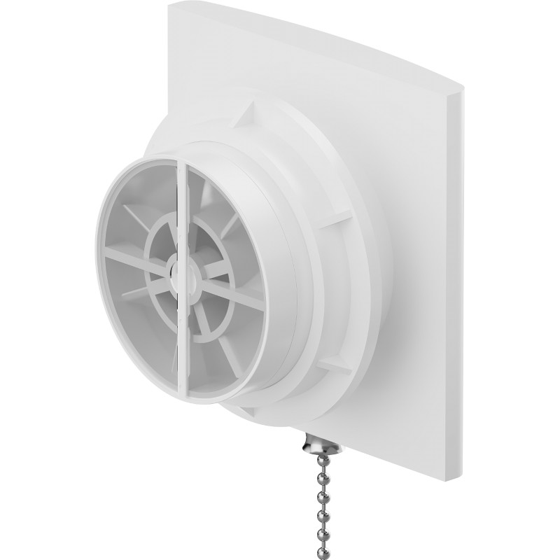 Mexen EXS 100 bathroom fan, pull cord switch, white - W9604-100K-00