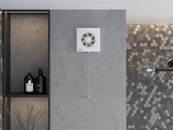 Mexen EXS 100 bathroom fan, pull cord switch, white - W9604-100K-00