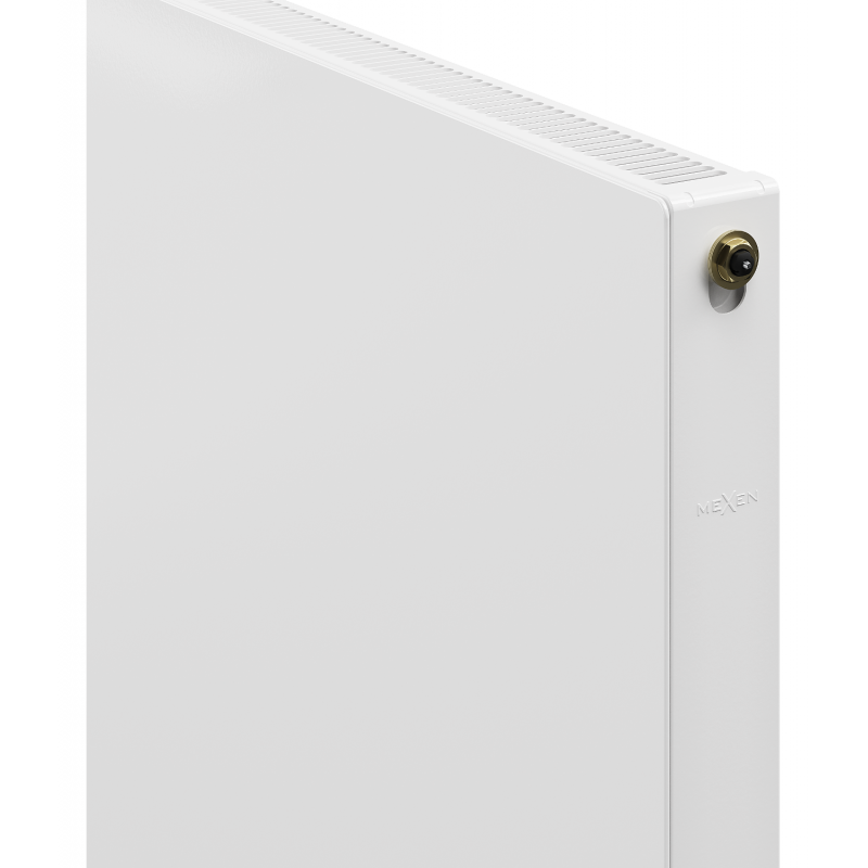 Mexen Flat CCF11 panel radiator 900 x 400 mm, bottom central connection, 436 W, white - W6C11F-090-040-00