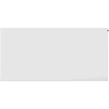 Mexen Flat CCF11 panel radiator 900 x 1300 mm, central bottom connection, 1418 W, white - W6C11F-090-130-00