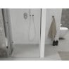 Mexen Lima folding shower door 60 cm, Transparent, Chrome - 856-060-000-01-00