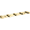 Mexen towel hook with five handles, Gold - 709265-50
