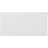 Mexen Line CCL11 panel radiator 900 x 2000 mm, central bottom connection, 2182 W, white - W6C11L-090-200-00