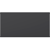 Mexen Flat CF11 panel radiator 400 x 1000 mm, side connection, 555 W, anthracite - W411F-040-100-66