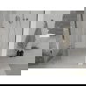 Mexen Lima folding shower door 85 cm, Transparent, Chrome - 856-085-000-01-00