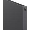 Mexen Flat CF11 panel radiator 400 x 1500 mm, side connection, 833 W, anthracite - W411F-040-150-66