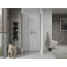Mexen Lima folding shower doors 85 cm, transparent, chrome - 856-085-000-01-00