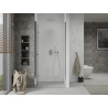 Mexen Lima folding shower doors 90 cm, transparent, chrome - 856-090-000-01-00