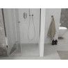 Mexen Lima folding shower doors 90 cm, transparent, chrome - 856-090-000-01-00