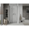 Mexen Lima folding shower doors 90 cm, transparent, chrome - 856-090-000-01-00