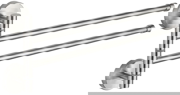 Mexen double swivel towel rack, Chrome - 7039242-00