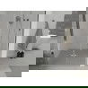 Mexen Lima folding shower door 100 cm, Transparent, Chrome - 856-100-000-01-00