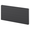 Mexen Line CL21 flat radiator 300 x 400 mm, side connection, 252 W, anthracite - W421L-030-040-66