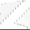 Mexen Velar Duo two-wing sliding bathtub screen 140 x 150 cm, frost, brushed nickel - 896-140-000-32-97