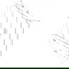 Mexen Velar Duo 2-panel sliding bath screen 170 x 150 cm, frost, chrome - 896-170-000-32-01
