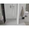 Mexen Lima folding shower doors 100 cm, graphite, chrome - 856-100-000-01-40
