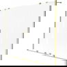 Mexen Velar Duo 2-panel sliding bath screen 190 x 150 cm, frost, brushed gold - 896-190-000-32-55