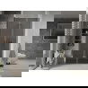 Mexen Lima folding shower door 80 cm, Graphite, Chrome - 856-080-000-01-40