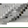 Mexen Lima folding shower door 80 cm, Graphite, Chrome - 856-080-000-01-40