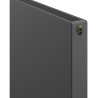 Mexen Flat CVF21 panel radiator 300 x 1200 mm, bottom connection, 756 W, anthracite - W621F-030-120-66