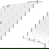 Mexen Velar Duo sliding bathtub screen 2-wing 140 x 150 cm, transparent, brushed nickel - 896-140-000-02-97